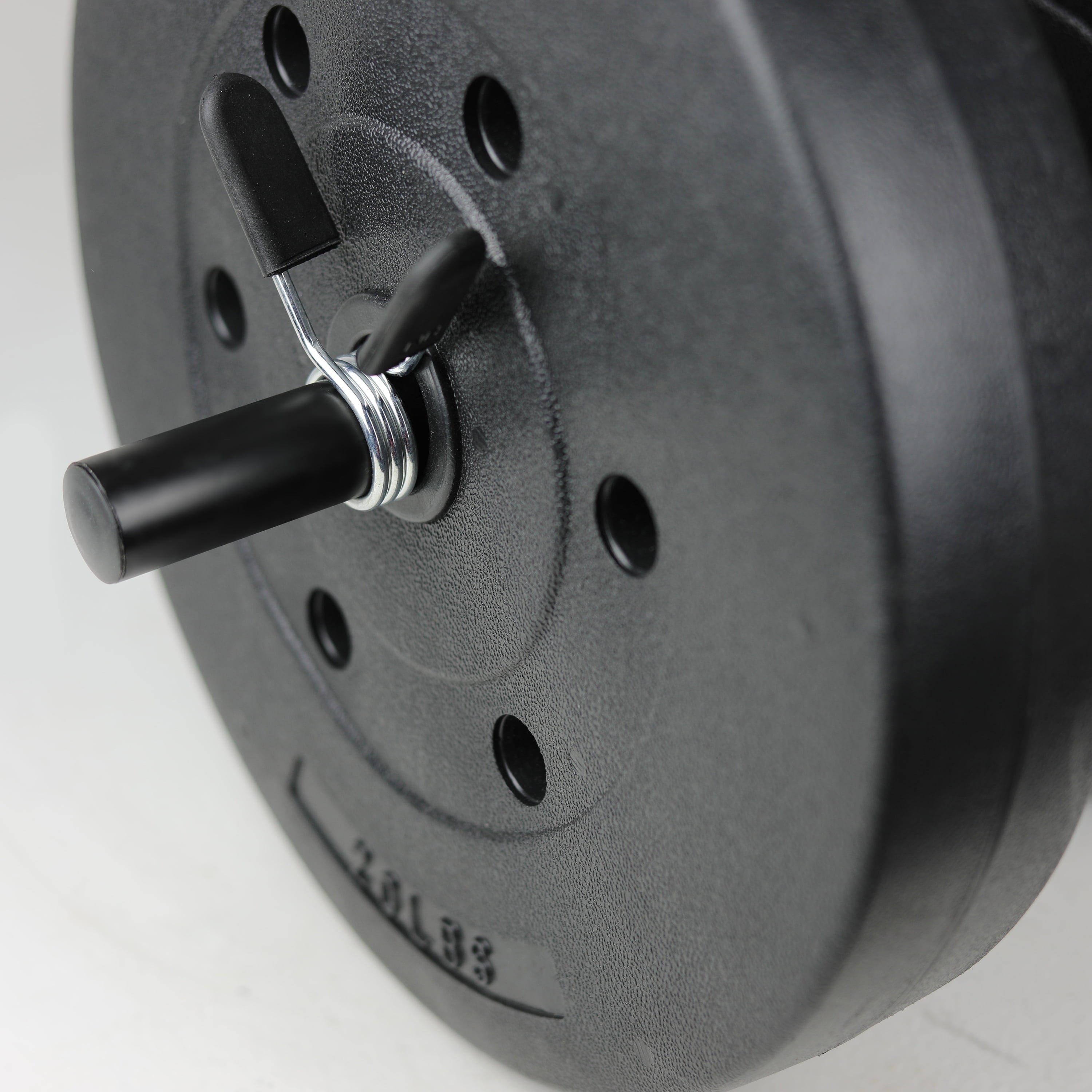 Adjustable Vinyl Dumbbell Set – 40lb