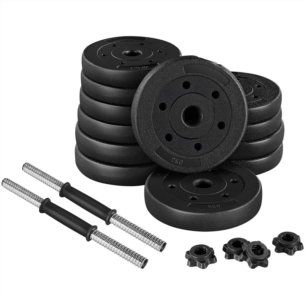 Adjustable Dumbbell Set – 44lb, Black