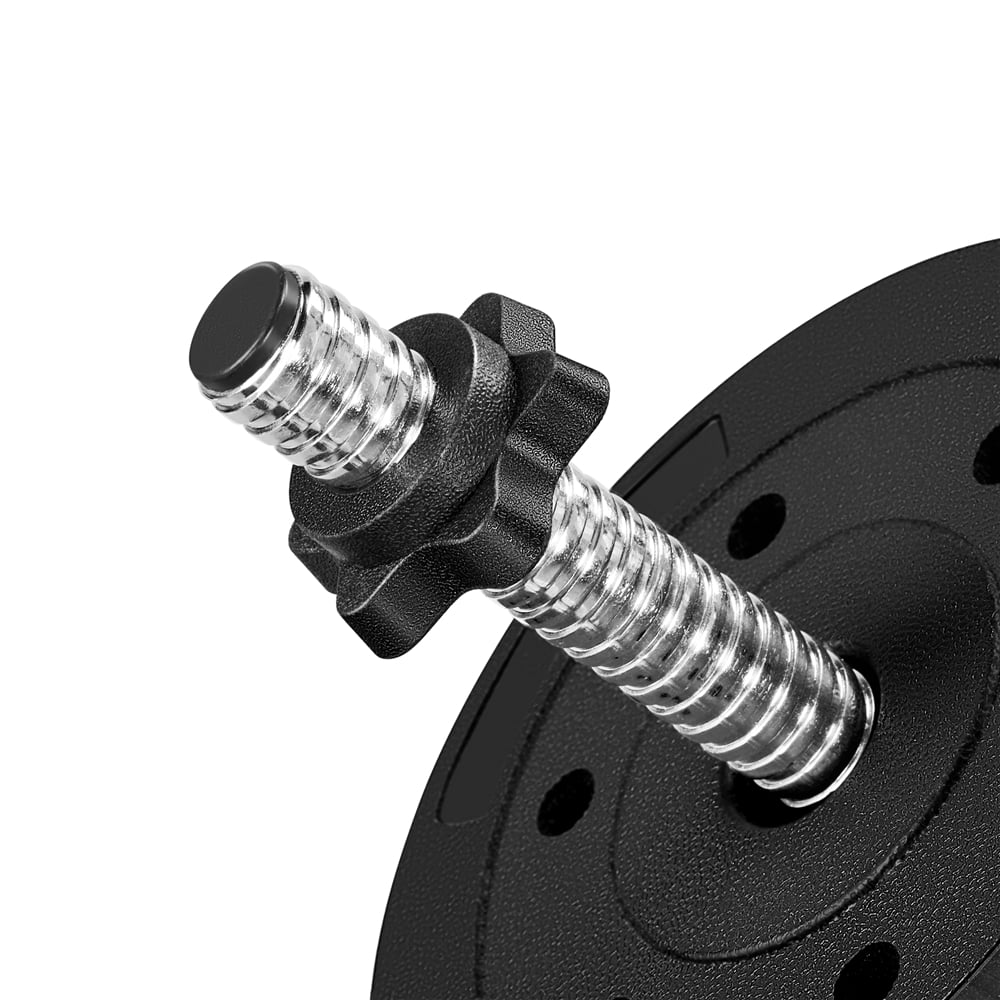 Adjustable Dumbbell Set – 44lb, Black