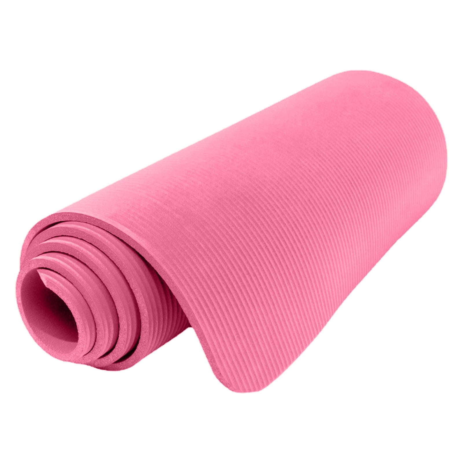 Rubber Yoga Mat - Pink