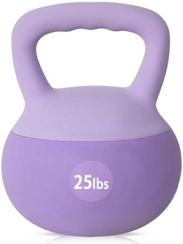 Soft Kettlebell – Purple, 25lbs