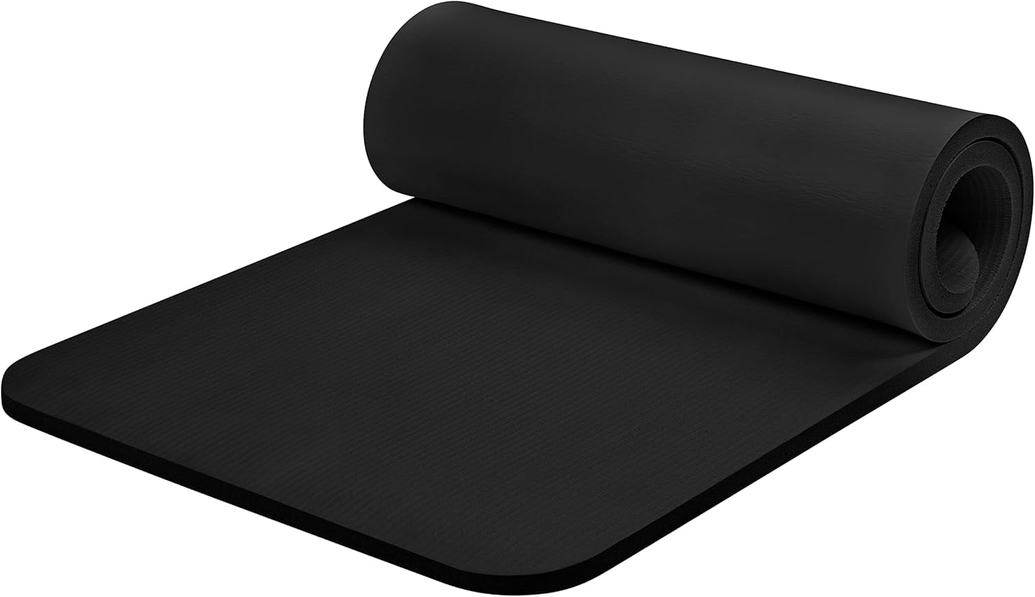 Thick Non-Slip Yoga Mat – Black