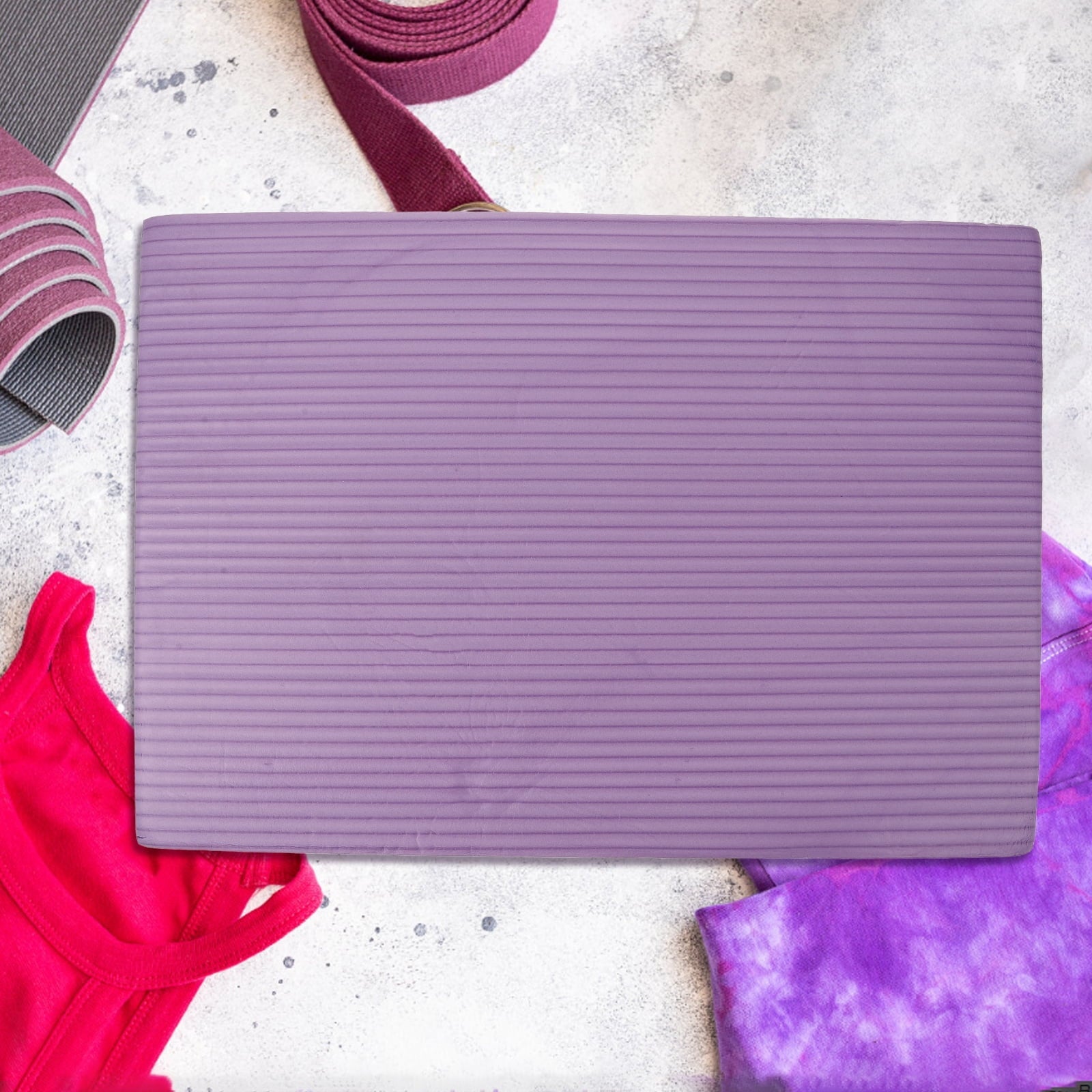 Purple Foam Yoga Balance Mat