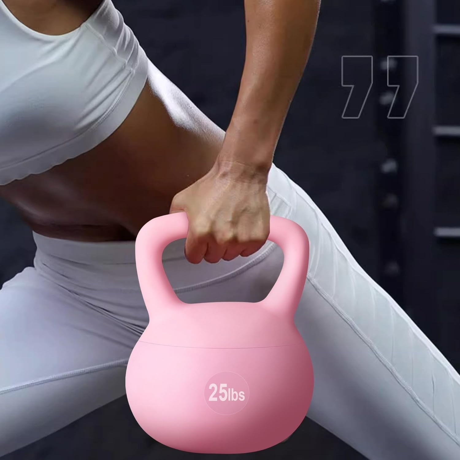 Soft Kettlebell – Pink, 25lbs