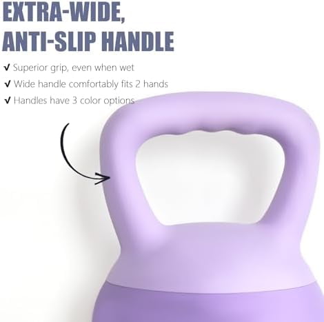 Soft Kettlebell – Purple, 25lbs