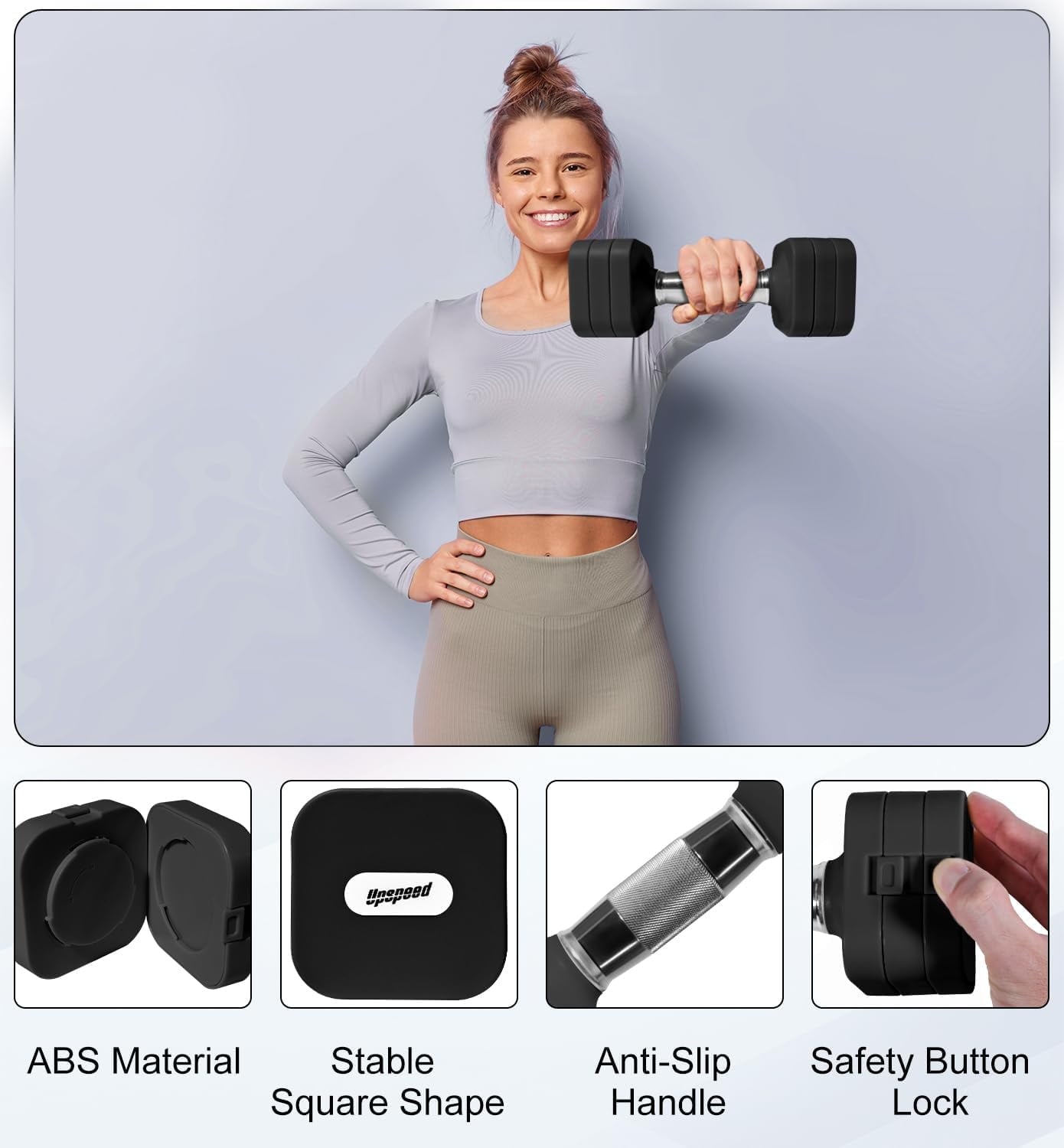 Adjustable Dumbbell Set 15-20 LBS