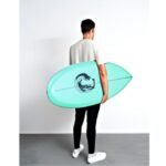 High-Performance Shortboard - Mint Green