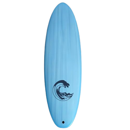 Surfboard 6'10" FCS II - Light Blue