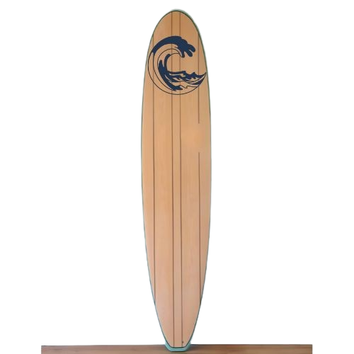 Classic 9ft Longboard - Wood Deck